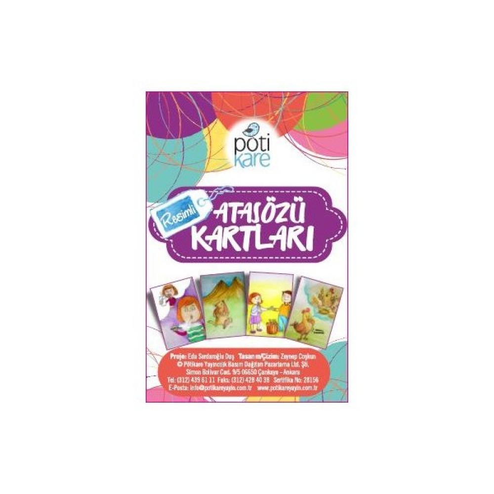 Resimli Atasözü Kartları-Kolektif Okul Öncesi Eğitici & Öğretici Kitaplar Fiyatı