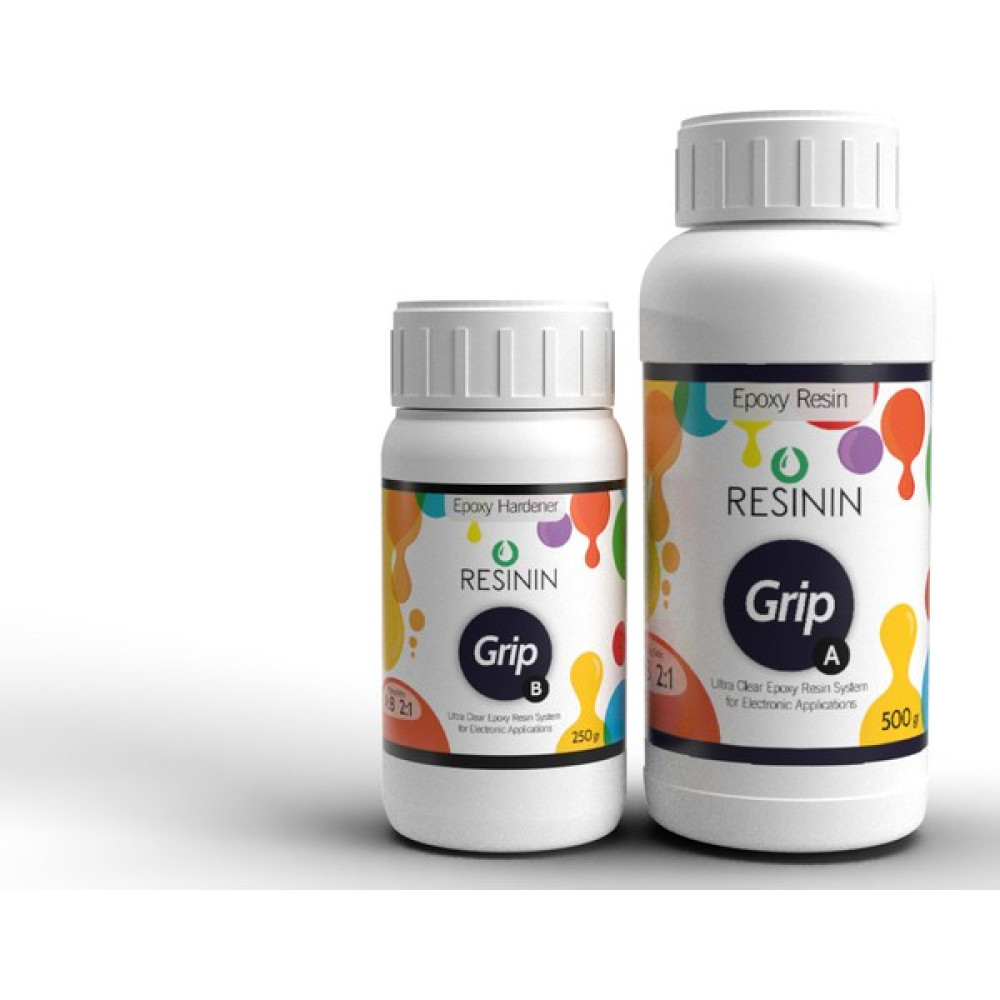 Resinin Grip 750 Gr A+B Elektronik Kullanımı Için Epoksi Reçine (500 Gr Reçine + 250 Gr Sertleştirici) Boyalar & Boyacı Aletleri Fiyatı