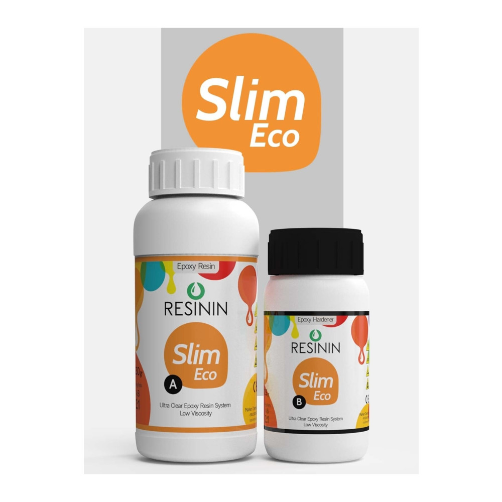 Resinin Slim Eco 375 Gr Şeffaf Epoksi Reçine A+b Yardımcı Malzeme Fiyatı