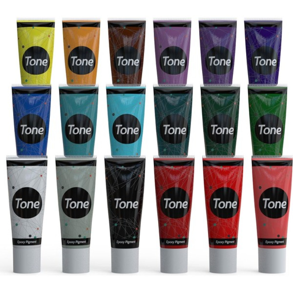Resinin Tone Opaque 18'li Opak Epoksi Pigment Renklendirici Seti 18 x 25 ml Sanatsal Malzemeler Fiyatı