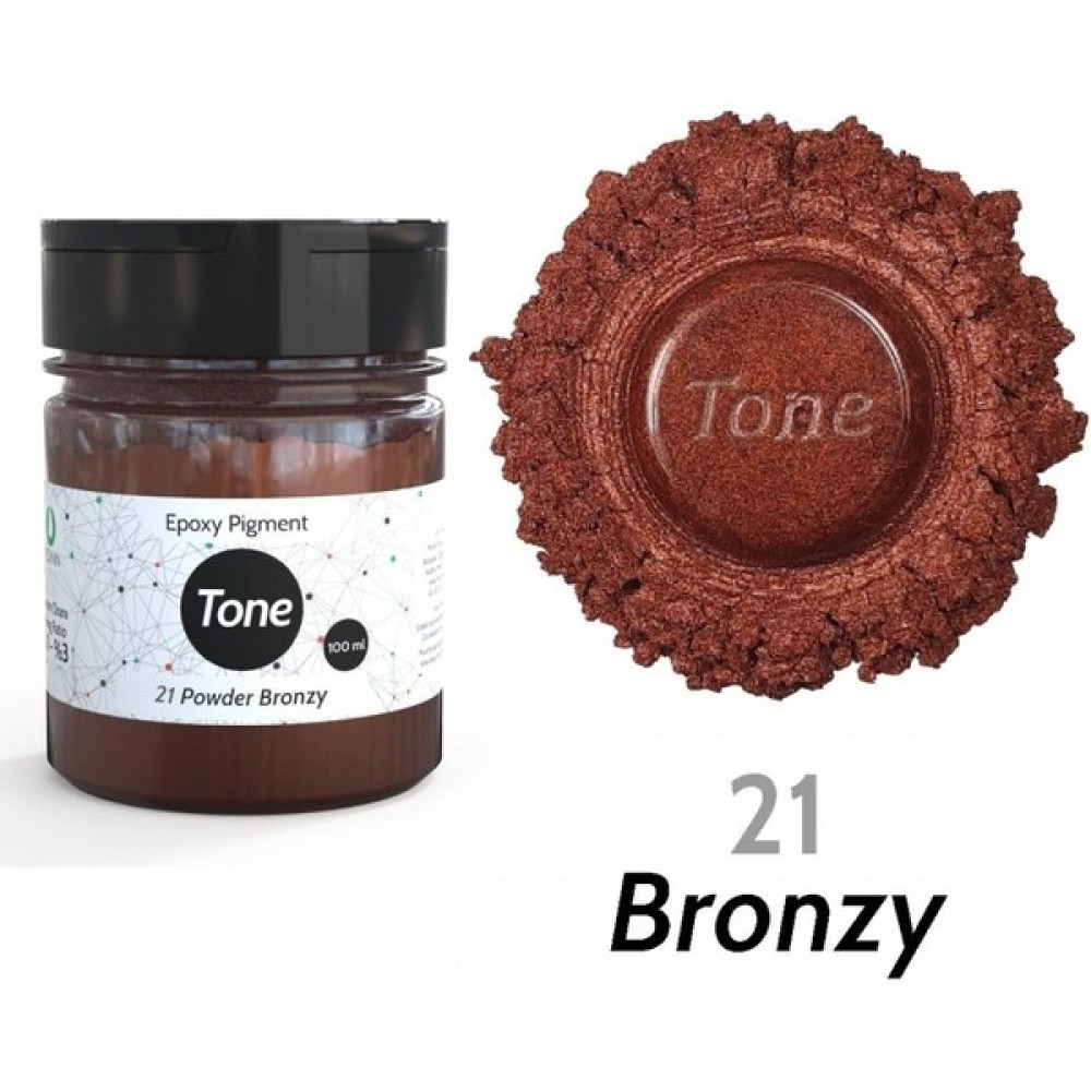 Resinin Tone Powder Bronzy Epoksi Toz Sedef Renk Pigmenti 100 ml - Bronze Sanatsal Malzemeler Fiyatı