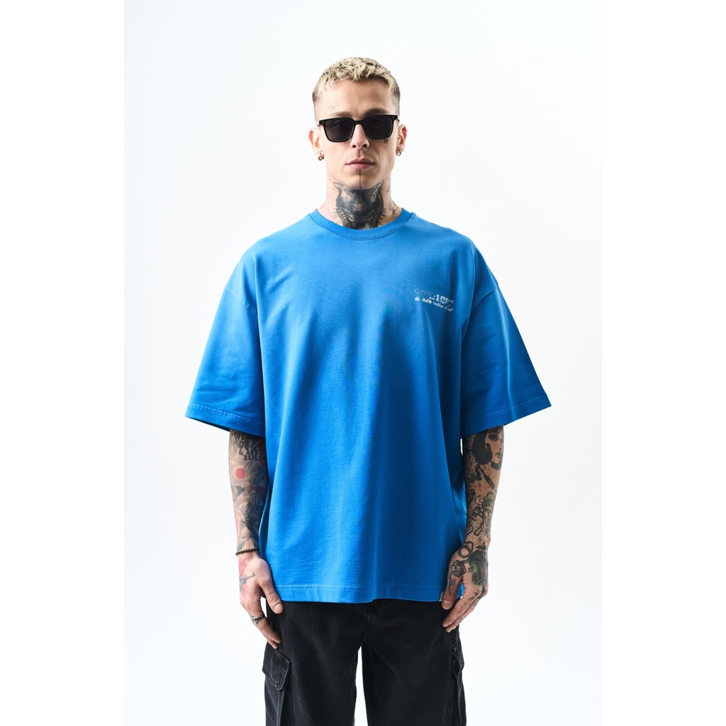 Respire Erkek Pegasus Baskılı Oversize T-Shirt Mavi Giyim & İç Giyim Fiyatı