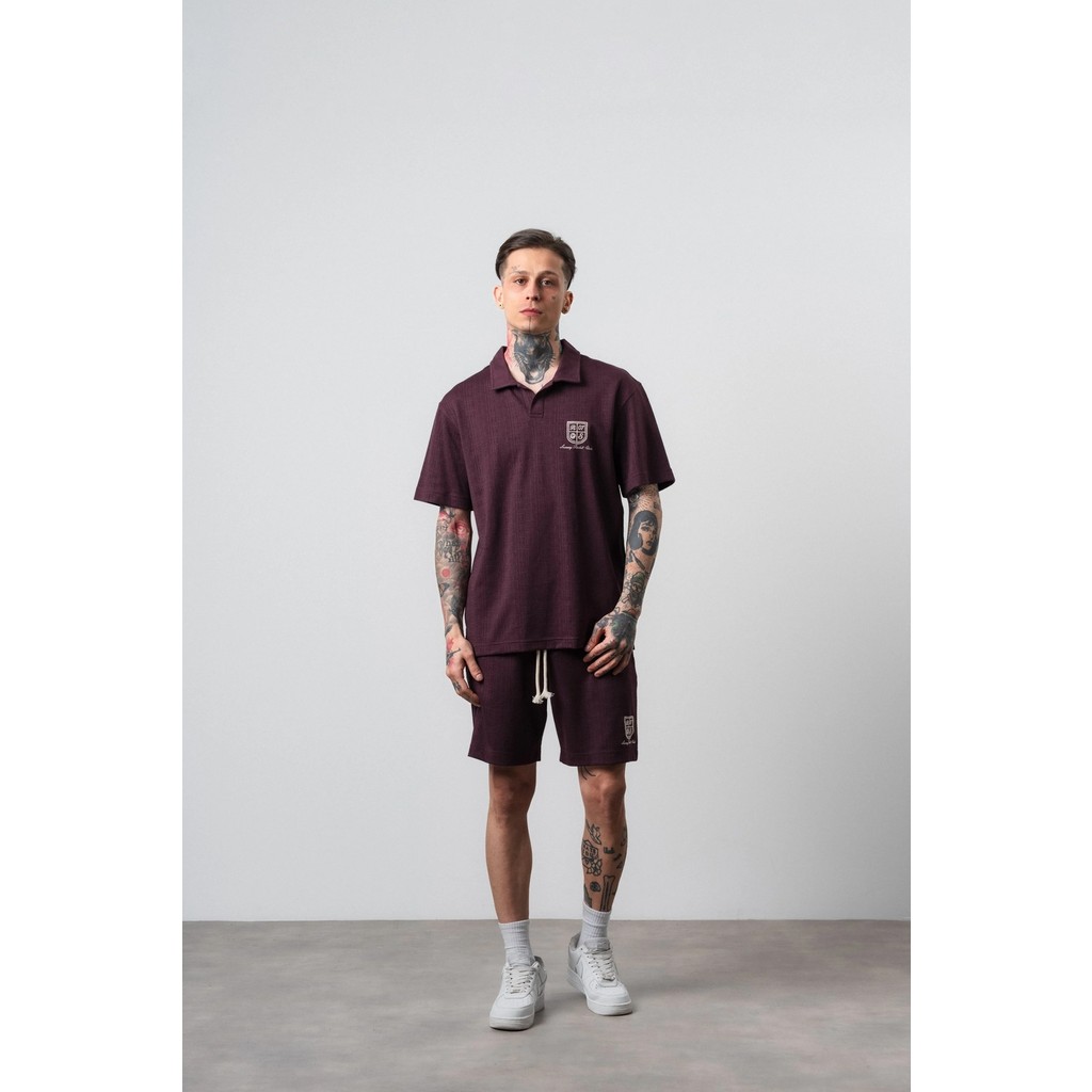 Respire Erkek Rocket Club Yazılı Regular Fit T-Shirt Şort Takım Bordo Giyim & İç Giyim Fiyatı