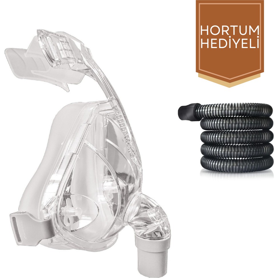 Respirox RF01 Cpap- Bpap Ağız-Burun (Ora-Nazal) Maske - Large - Şeffaf Diğer Fiyatı