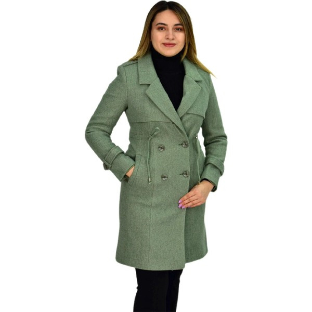 Ressam Kadın Kaşe Kaban K3018 BGL-ST03285 Kadın Kaban Fiyatı