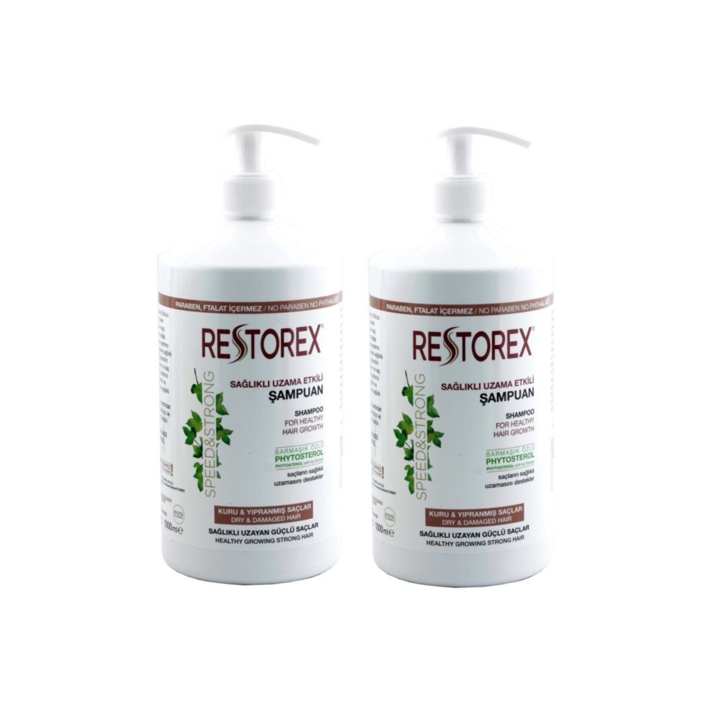 Restorex Şampuan 1000 ml Kuru Yıpranmış Saçlar Için X 2 Adet Şampuan ve Saç Kremi Fiyatı