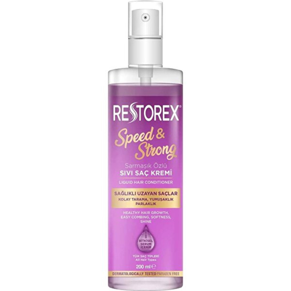 Restorex Sıvı Saç Kremi, 200 ml Saç Bakım Maskeleri & Serumlar & Spreyler Fiyatı