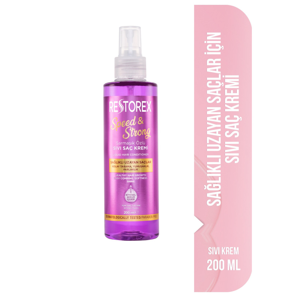 Restorex Sıvı Saç Kremi Sağlıklı Uzama Etkili 200 ml Şampuan ve Saç Kremi Fiyatı