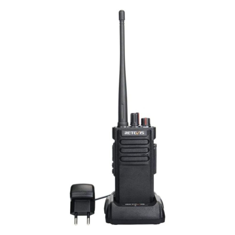 Retevis RT29 Walkie Talkie, yüksek performans, 3200 mAh pil, 16 kanal, CTCSS/DCS-VOX alarm, uzun mesafe telsiz (siyah, 1 adet) Lisanssız Telsiz & Aksesuarları Fiyatı