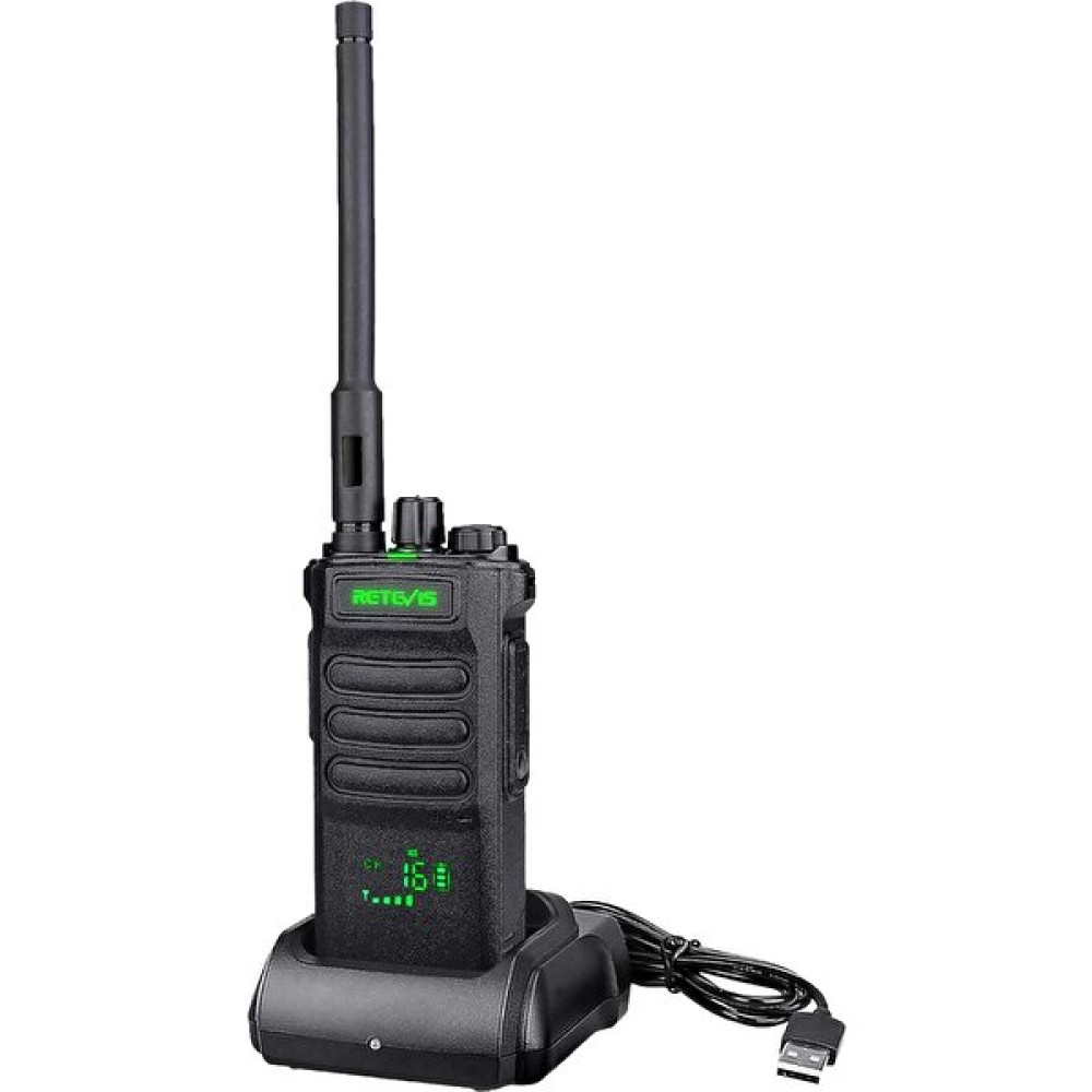Retevis RT86 Uzun Menzilli Telsiz, 2600MAH Yüksek Performanslı Radyo, Kablosuz Klonlu Profesyonel Telsiz, El Feneri, Dış Mekan Kullanımı Için Alarm... Lisanssız Telsiz & Aksesuarları Fiyatı