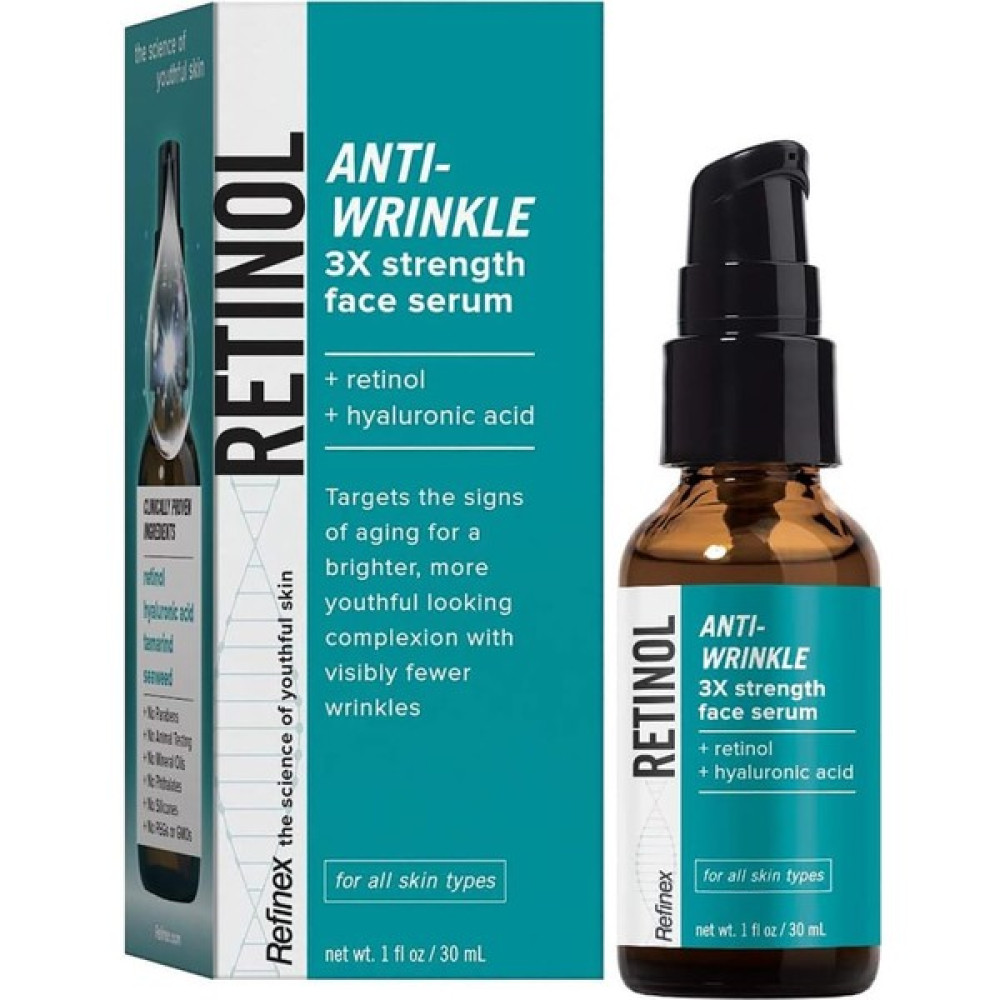 Retinol Refinex Retinol + Hyaluronic Acid Yüz Serumu 30ml Anti-Aging / Yaşlanma Karşıtı Fiyatı