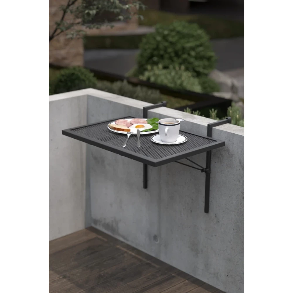 Retodesign Metal Katlanır Balkon Masası -Askılı Katlanır Masa 5002 Mobilya & Dekorasyon Fiyatı