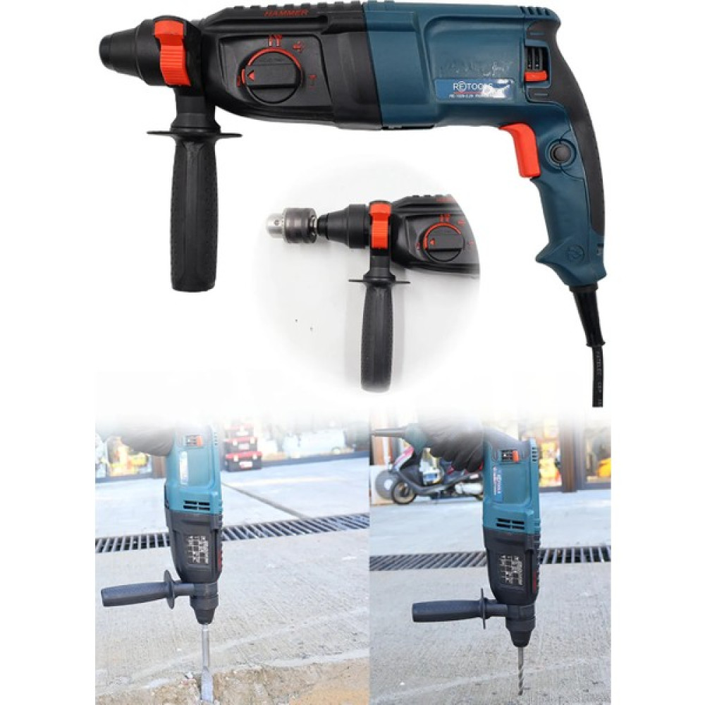 Retools Elektrikli Kırıcı Delici Matkap 2.26 Kablolu Kırıcı Deliciler & Kırıcılar Fiyatı
