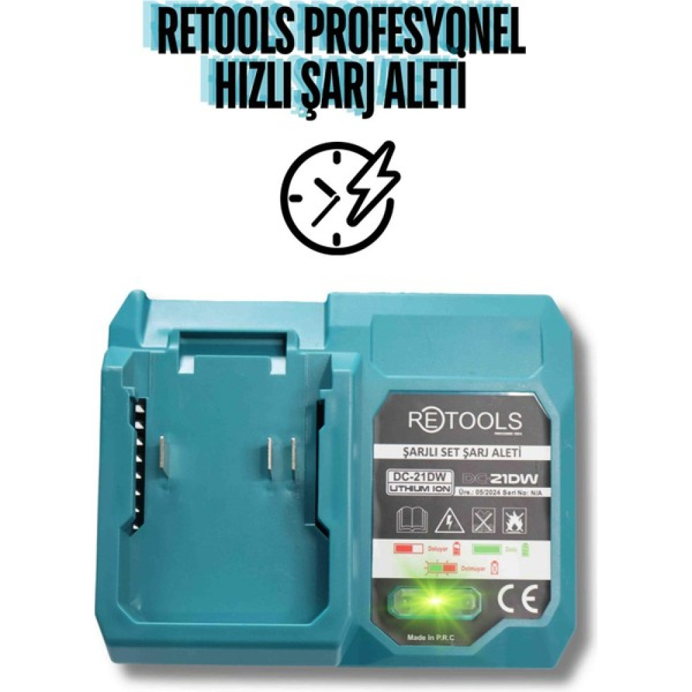 Retools Ultra Hızlı Şarj Cihazı Mavi Oto Boyaları Fiyatı