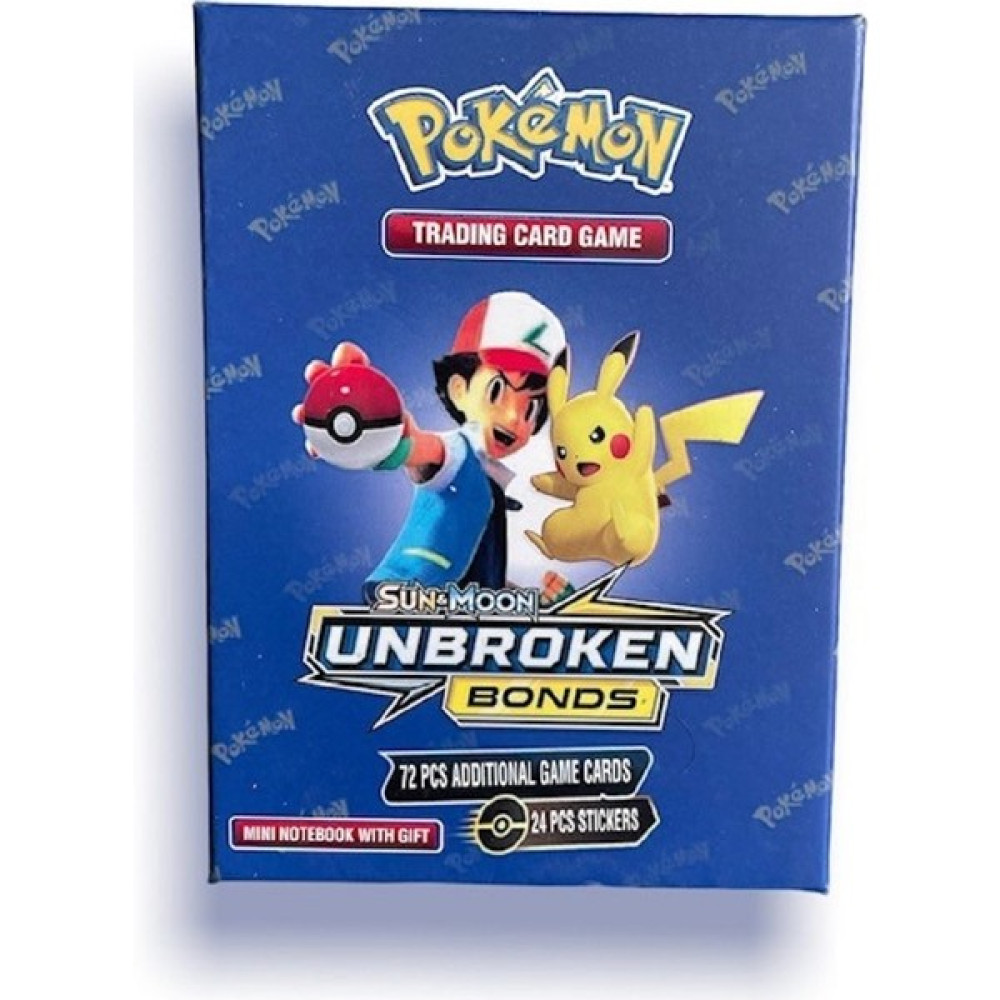 Retoys Pokemon 72'li Oyun Kartı Kutulu Sun& Moon Unbroken Bondst Oyun Takımları Fiyatı