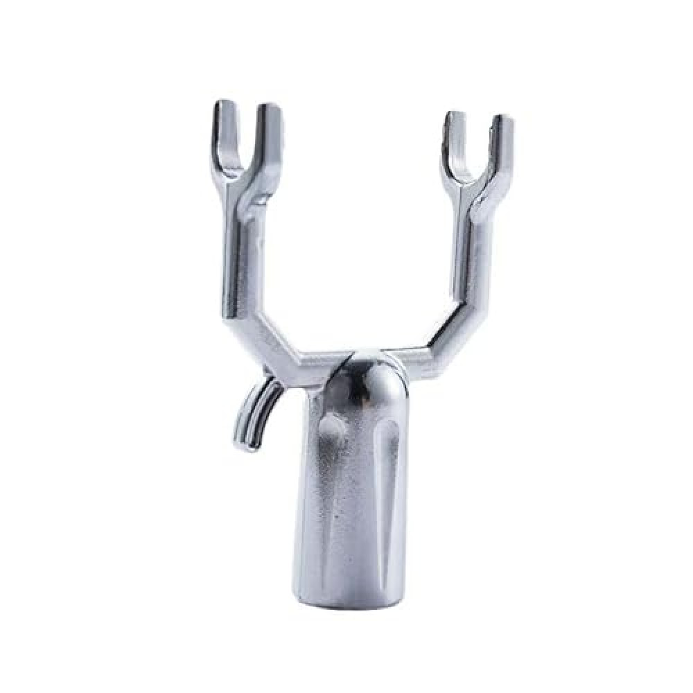 Retractable Telescoping Clothesline Prop - for Drying Rack and Hanging Clothes, Metal Pole Fork and Tree Branch Support Brace Kit - Tree Straightening Tool for Vineyards, Orchards, and Fruited Trees