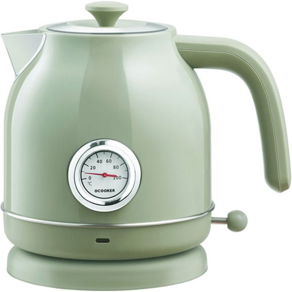 Retro Paslanmaz 1800W 1,5 lt Elektrikli Su Isıtıcısı (Yurt Dışından) - Yeşil Su Isıtıcıları / Kettle Fiyatı