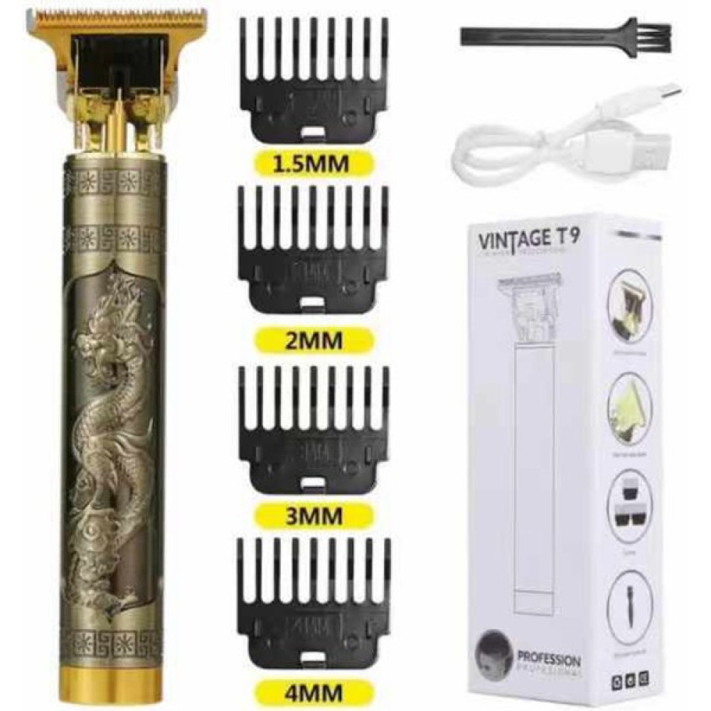 Retro Vintage T9 Tıraş Makinesi Profesyonel Saç Sakal Düzeltme Makinesi Erkek Tıraş Ürünleri Fiyatı