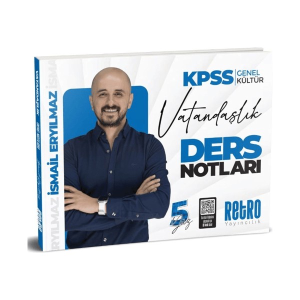Retro Yayıncılık 2026 KPSS Genel Kültür Vatandaşlık Ders Notu Diğer Fiyatı