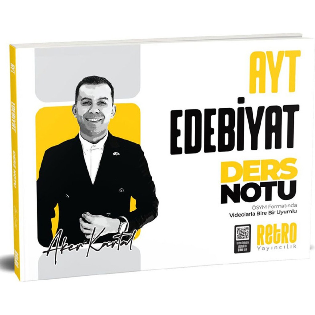 Retro Yayıncılık 2026 Model Ayt Edebiyat Ders Notu Retro Yayınları Eğitim Setleri Fiyatı