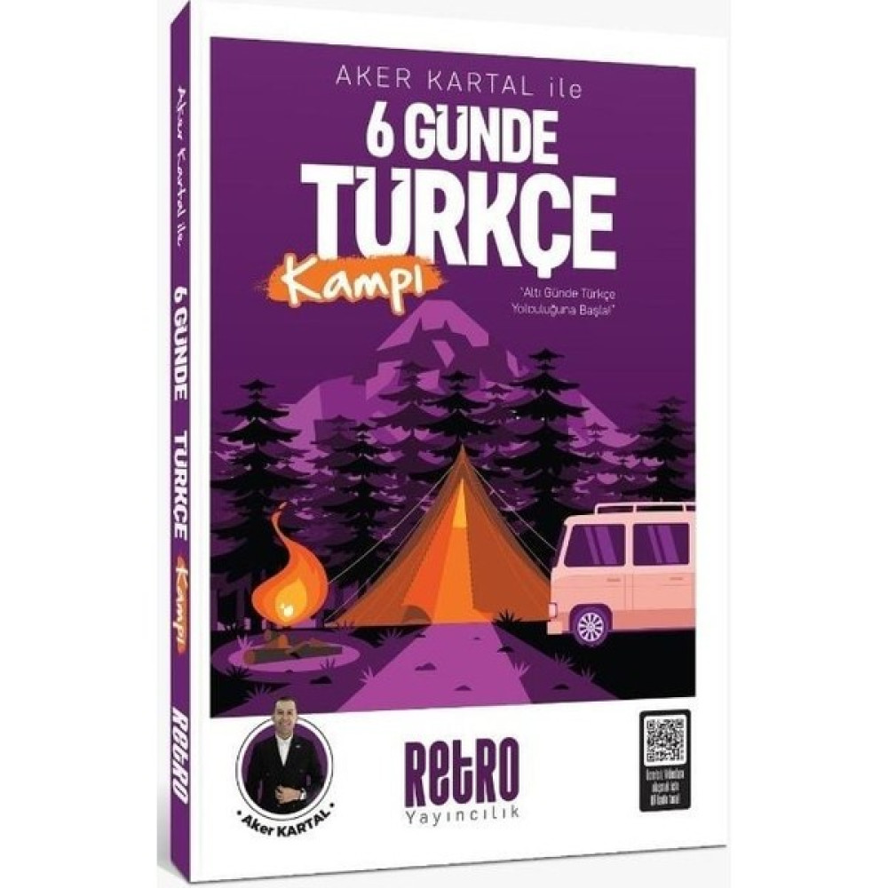 Retro Yayıncılık Aker Kartal Ile 6 Günde Türkçe Soru Kampı Ders Sınav Kitapları Fiyatı