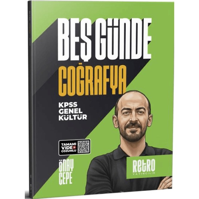Retro Yayıncılık Kpss Genel Kültür Beş Günde Coğrafya Kamp Kitabı Diğer Fiyatı