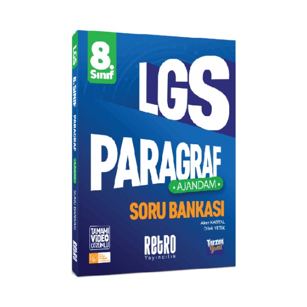 Retro Yayıncılık Lgs 8.sınıf Paragraf Ajandam Soru Bankası Ajanda Fiyatı