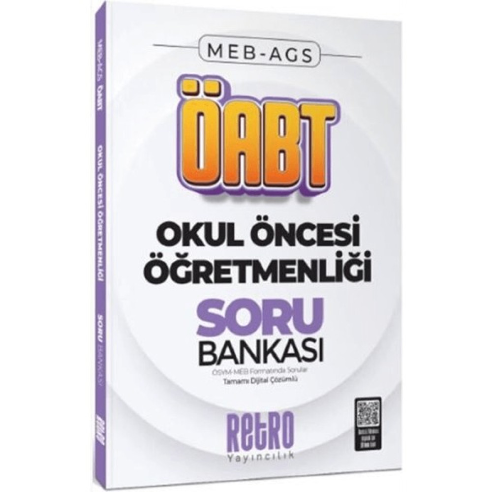 Retro Yayıncılık Meb Ags Öabt Okul Öncesi Öğretmenliği Soru Bankası Eğitim Setleri Fiyatı
