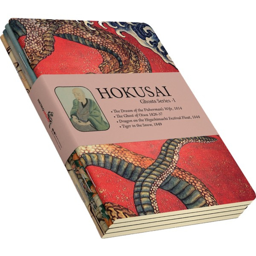 Retronote Hokusai 4'lü Defter Seti 5 Ghosts Series I Çizgisiz 48 Sayfa 10,5X14CM Not Defteri & Bloknot Fiyatı