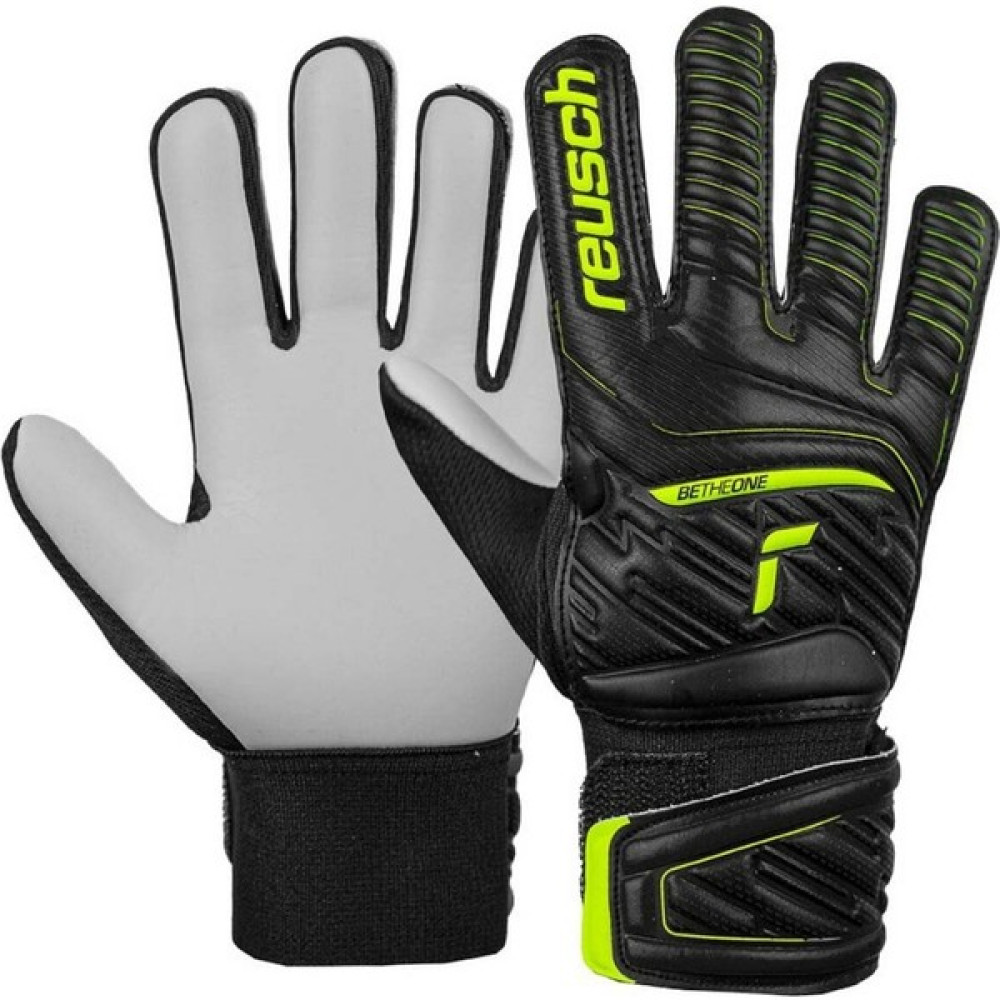 Reusch Kaleci Eldiveni Attrakt Starter Solid Junior Siyah/sarı 5 - Siyah-Sarı Futbol Malzemeleri Fiyatı