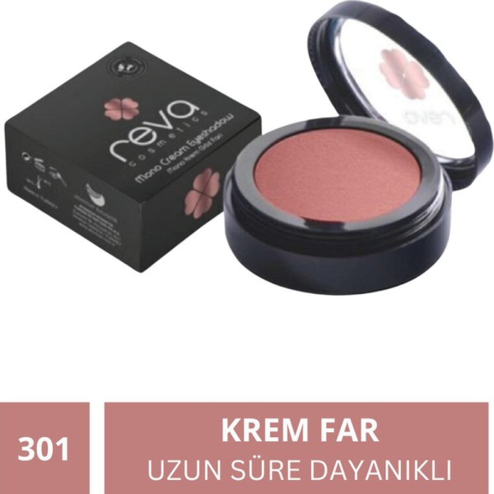 Reva Uzun Süre Kalıcı Krem Göz Farı - Mono Cream Eyeshadow- Vegan & Temiz Içerik - Rose Tan Oto Boyaları Fiyatı