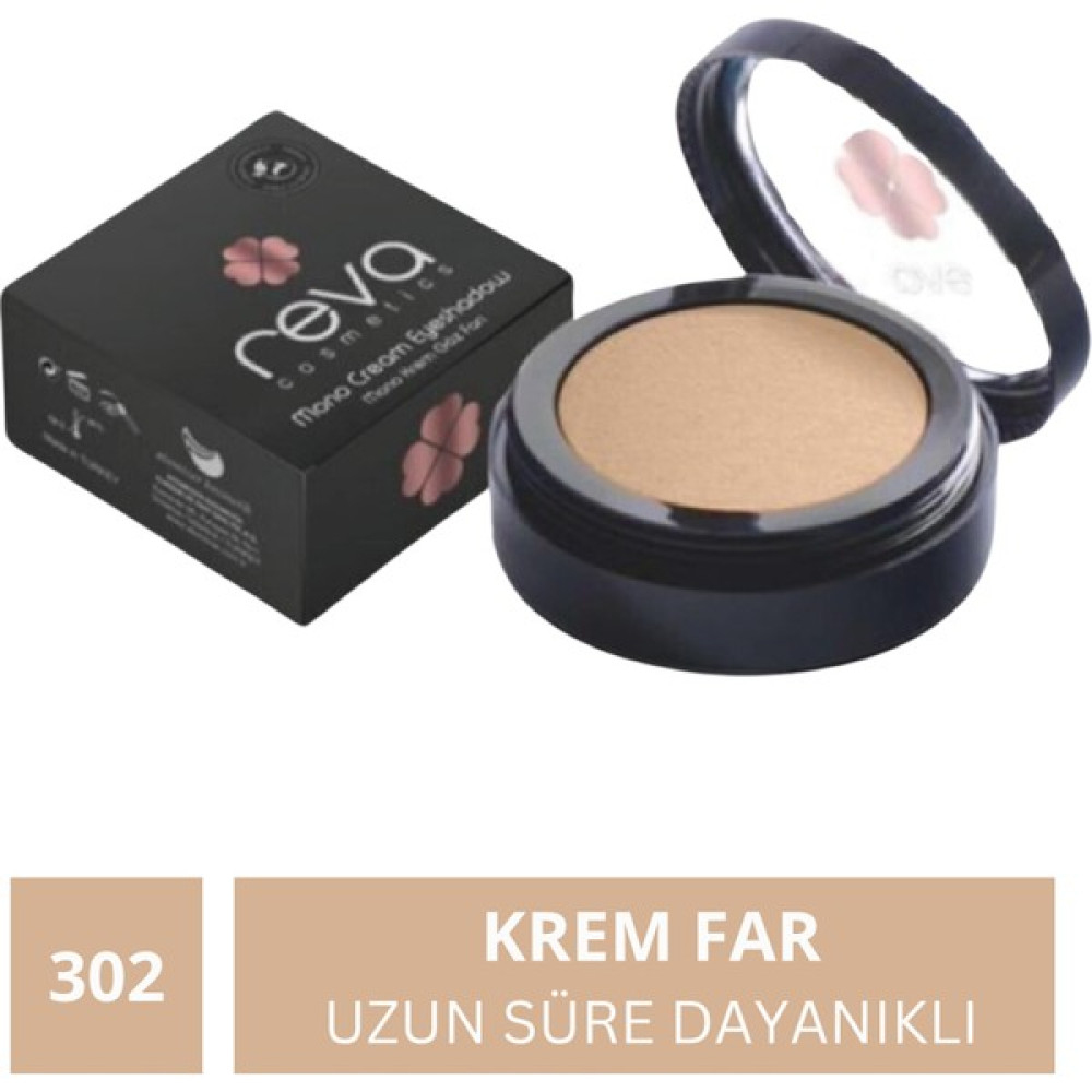 Reva Uzun Süre Kalıcı Krem Göz Farı - Mono Cream Eyeshadow- Vegan & Temiz Içerik - Tender Oto Boyaları Fiyatı