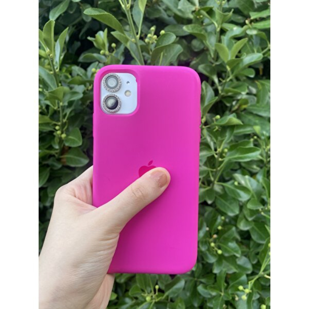 Revasser iPhone 11 ile Uyumlu Kadife Iç Dokulu Lansman Telefon Kılıfı - Fuşya Cep Telefonu Kılıfı Fiyatı