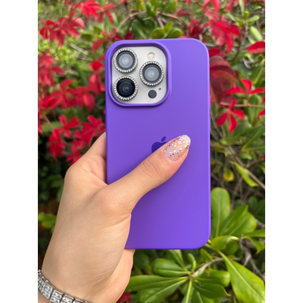 Revasser iPhone 14 Pro ile Uyumlu Premium Ultra Tam Koruma Kalıcı Leke Oluşturmayan Silinebilir Kadife Iç Dokulu Lansman Telefon Kılıfı - Menekşe Cep Telefonu Kılıfı Fiyatı