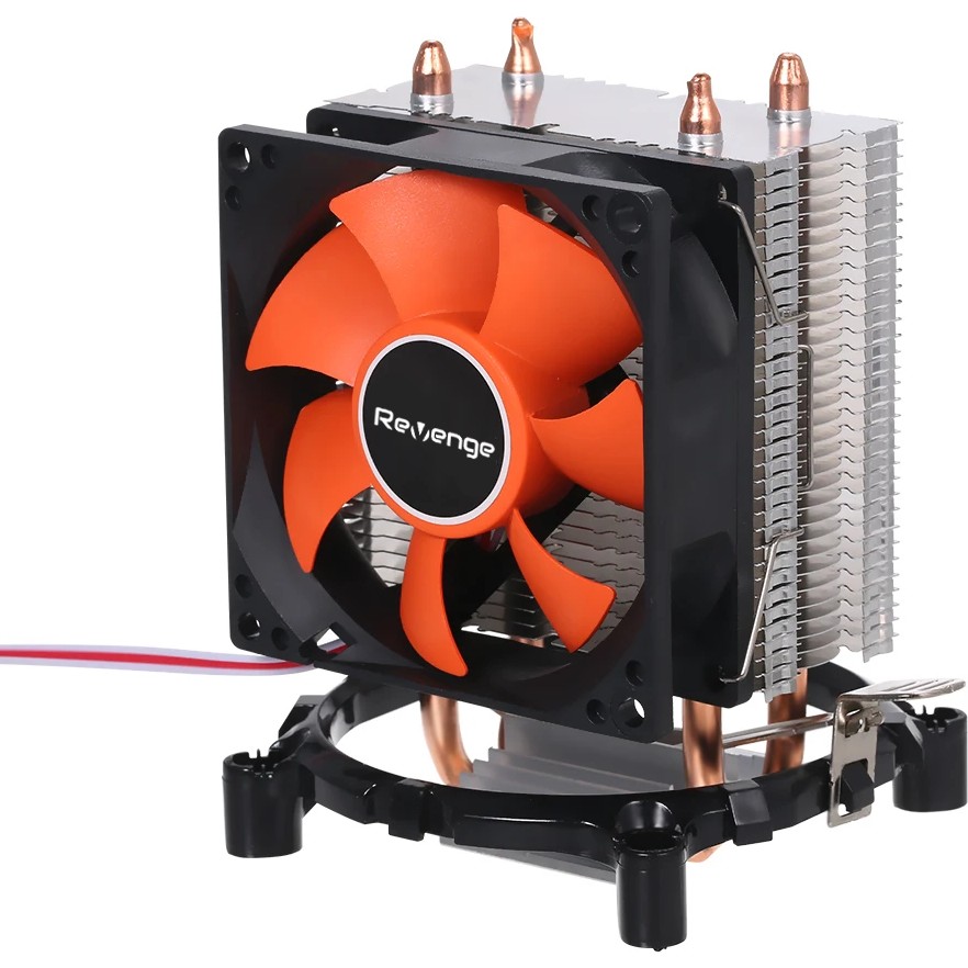 Revenge Cold Ice 65 Intel Amd Uyumlu Bakır Borulu Alüminyum Heatsinkli Cpu Soğutucu Işlemci Fanı İşlemci Fiyatı