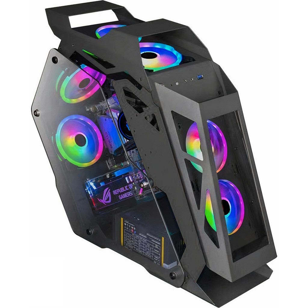 Revenge Darth Vader 4 Rgb Fanlı Şeffaf Temperli Cam Robotik Gaming Oyuncu Bilgisayar Kasası - Yok PC Kasaları Fiyatı