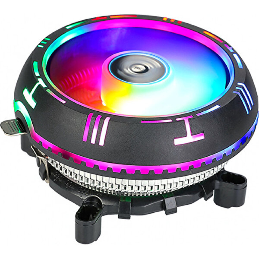 Revenge Rainbow Ufo Işlemci Fanı Intel Amd Uyumlu 3 Pın Hidrolik Cpu Rgb Fan Soğutucular Fiyatı