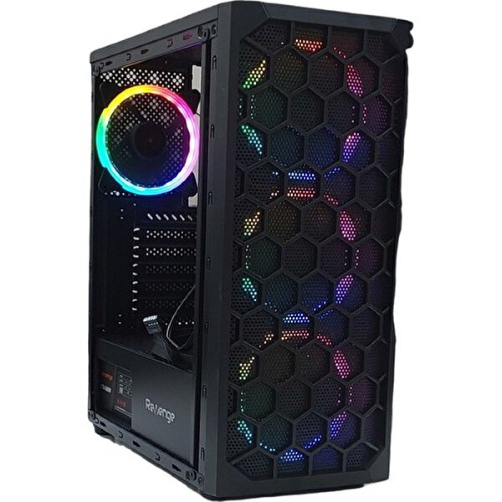 Revenge X-Drive 4xRGB Fan Mesh Panel Siyah Oyuncu Bilgisayar Kasası Masaüstü Bilgisayar Fiyatı