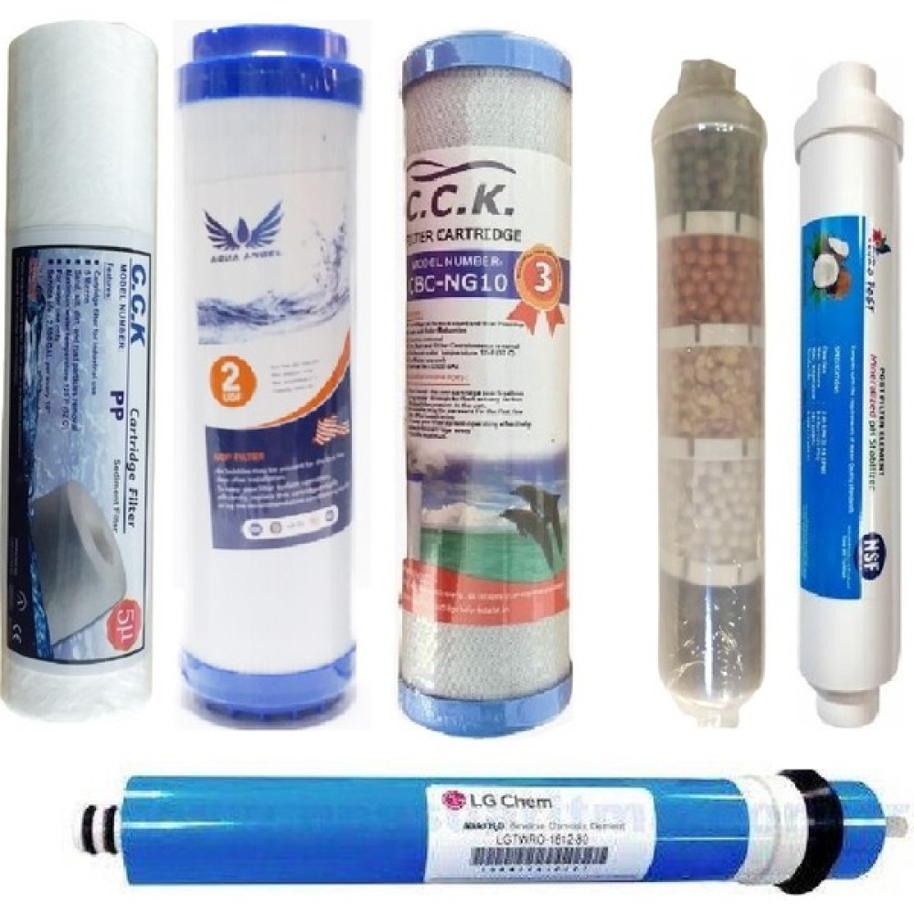 Reverse Osmosis Açık Kasa Su Arıtma Cihazı 6 Aşama Filtre Seti Bahçe Makinesi Aksesuar & Yedek Parça Fiyatı