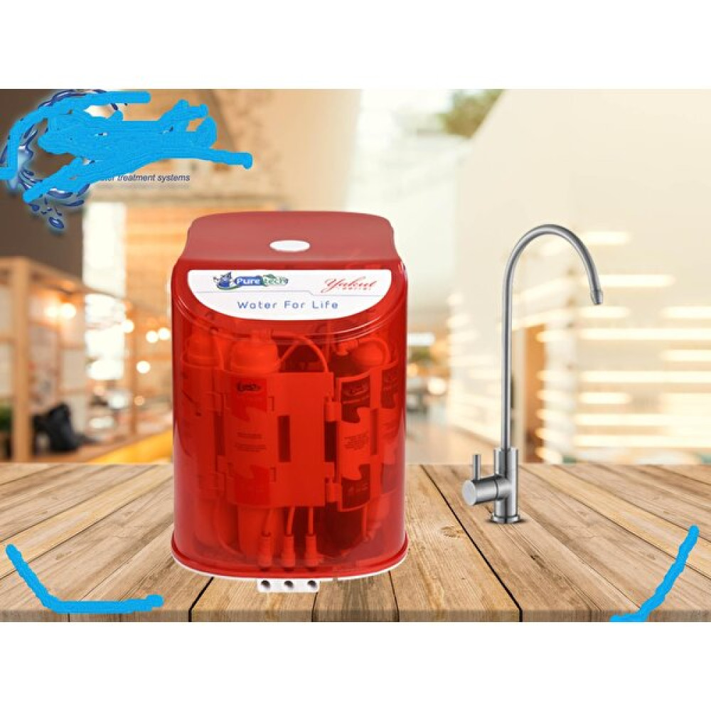Reverse Osmosis Pure Kapalı Su Arıtma Bahçe Makinesi Fiyatı