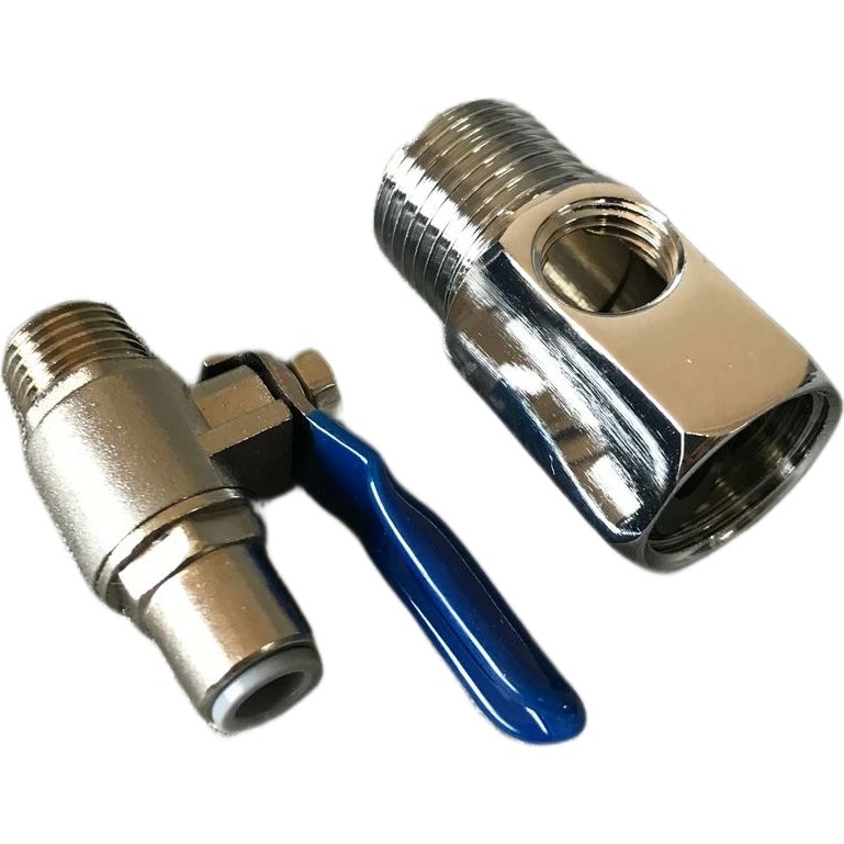 REVERSOSMOZARISU Su Arıtma Metal Hat Alma Aparatı 1/2'' + Küresel Vana 6 mm Su Arıtma Cihazı Fiyatı