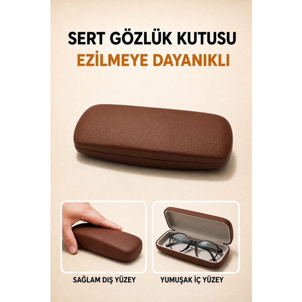 Revival Frames Gözlük Kabı Optik Çerçeve Için (Sert) Silme Bezi Hediyeli (Gözlük Dahil Değildir) Diğer Fiyatı