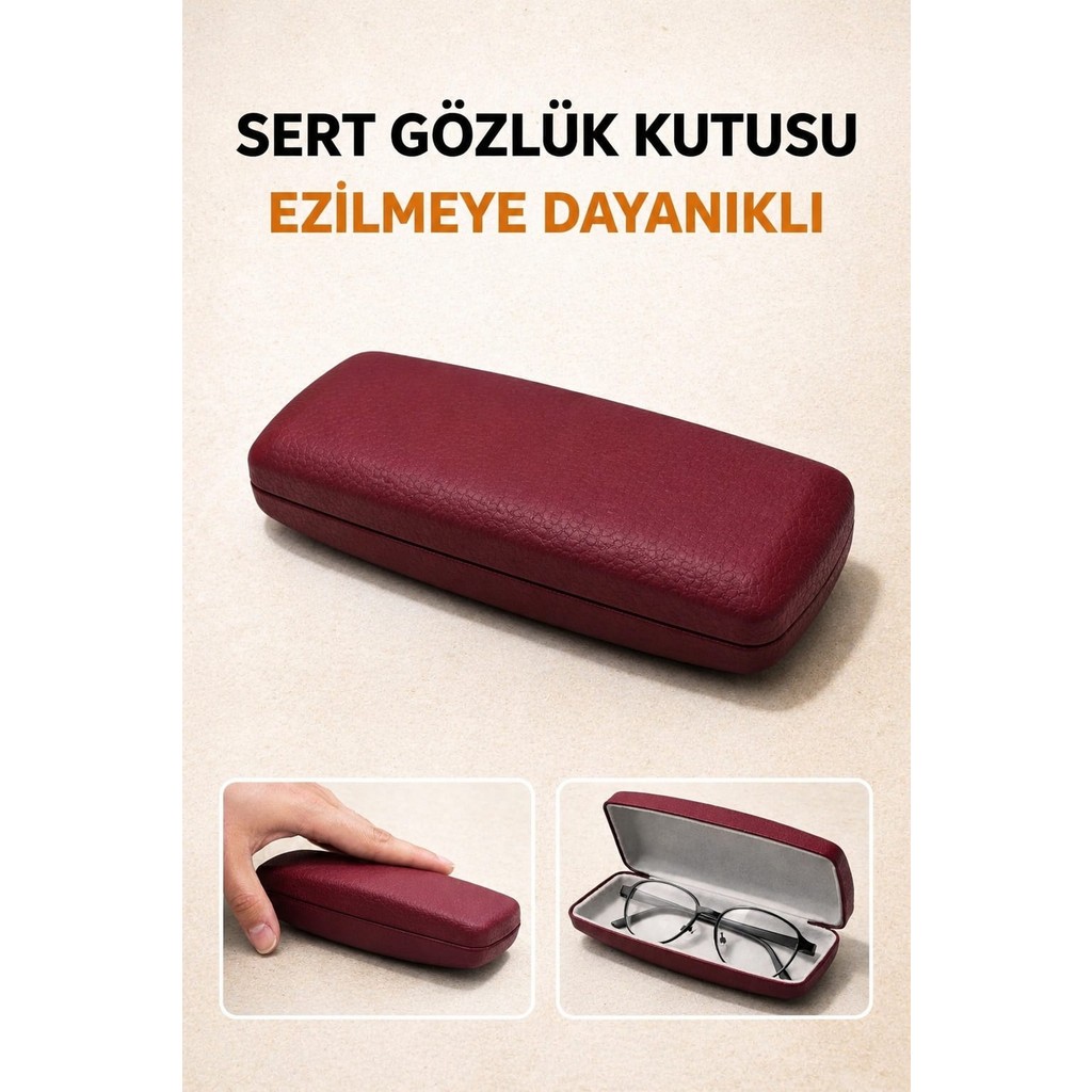 Revival Frames Kare Gözlük Kabı Optik Çerçeve Için (Sert) Silme Bezi Hediyeli (Gözlük Dahil Değildir) Diğer Fiyatı