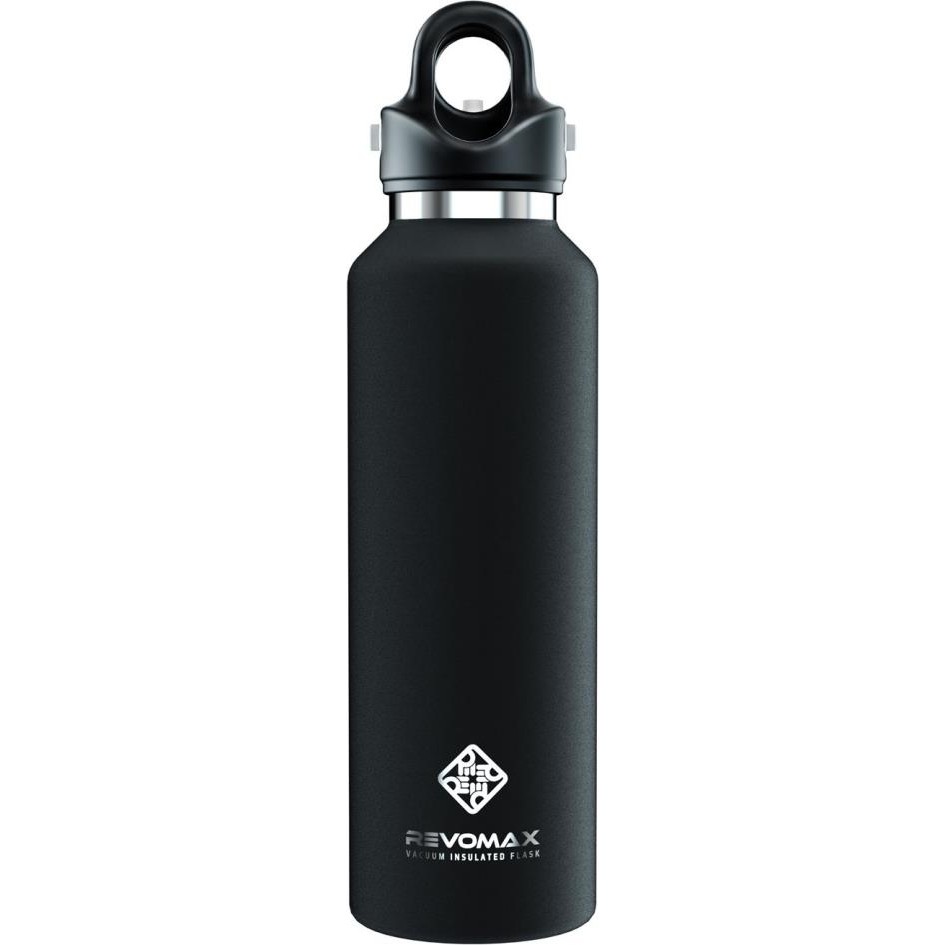 Revomax 16 Oz 473 ml Paslanmaz Çelik Termos Siyah - 0,47 lt Kamp Mutfağı Fiyatı