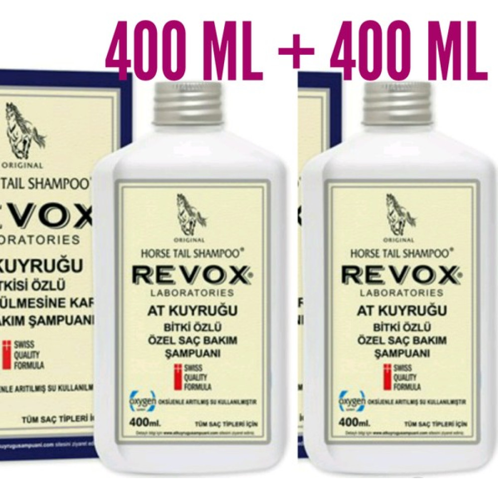 Revox At Kuyruğu Şampuanı 400 ml x 2 Adet Şampuan ve Saç Kremi Fiyatı