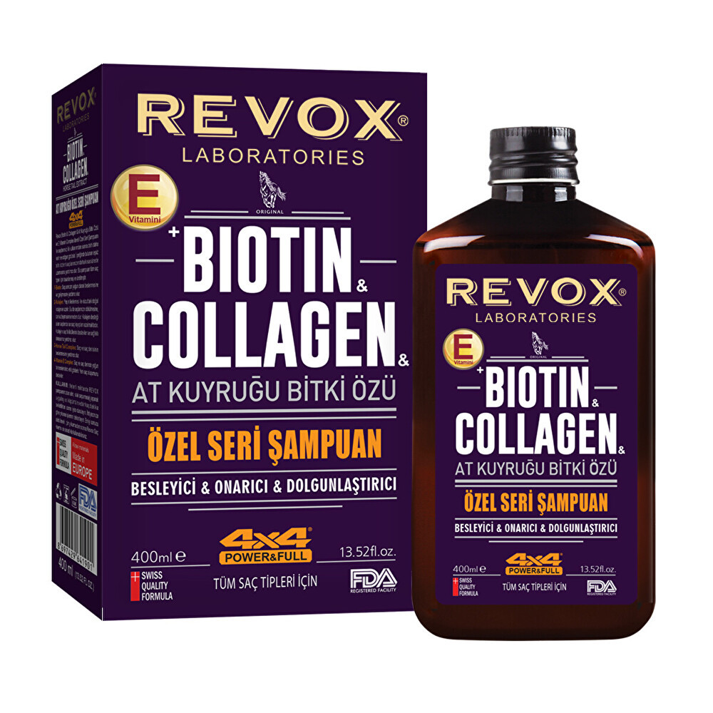 Revox Biotin Collagen Şampuan 360 ml Şampuan ve Saç Kremi Fiyatı