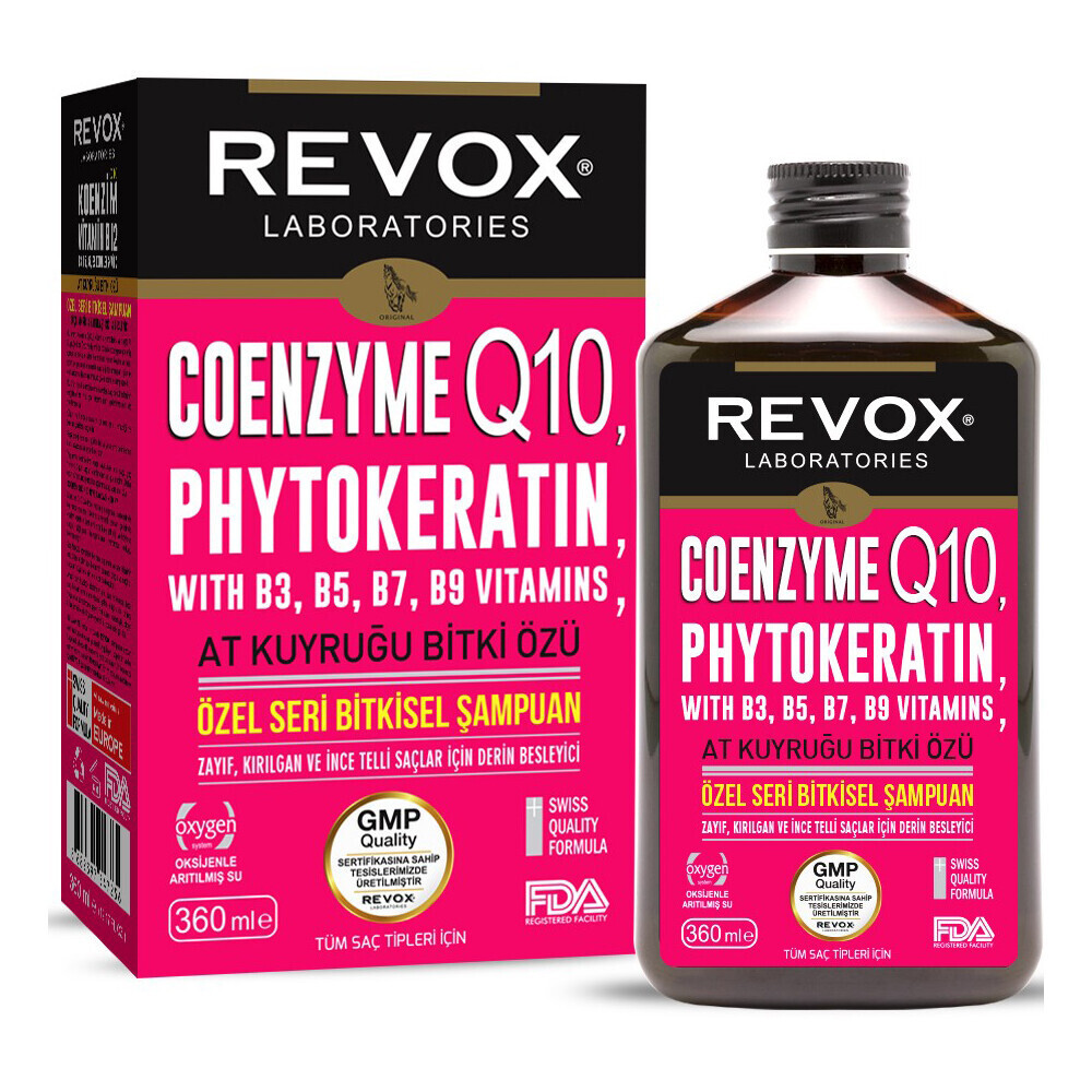 Revox Coenzyme Q10 Şampuan 360 ml Şampuan ve Saç Kremi Fiyatı