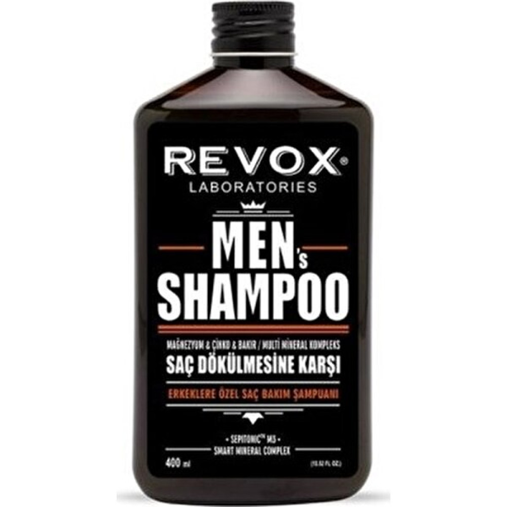 Revox Men's Shampoo Erkeklere Özel Şampuan 400 ml Şampuan ve Saç Kremi Fiyatı