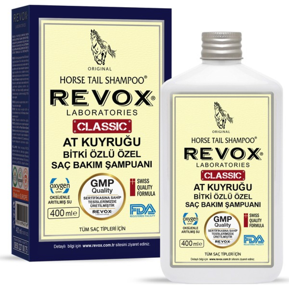 Revox Saç Dökülmelerine Karşı At Kuyruğu Bitki Özlü Saç Bakım Şampuanı Şampuan ve Saç Kremi Fiyatı