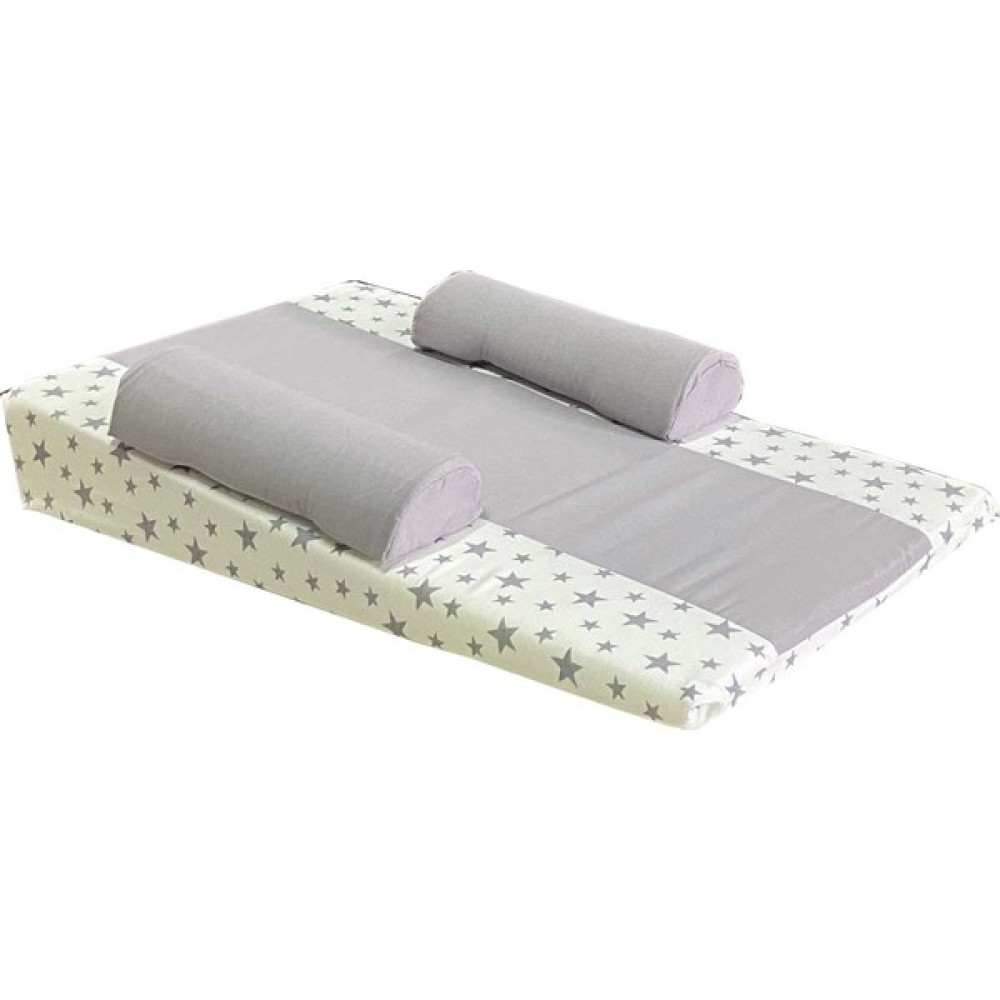 Revu Baby Bebek Reflu Yastığı - Bebek Reflu Yatağı Babynest Yatağı - 40 x 65 cm - Gri Bebek Yatağı Fiyatı